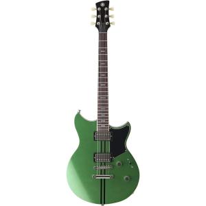 imageYamaha Revstar Standard RSS20L BL LeftHanded Electric Guitar with Gig Bag BlackFlash Green