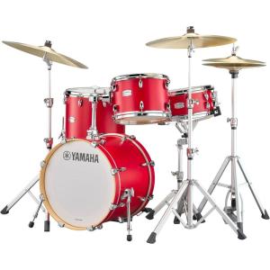 imageYamaha Tour Custom Maple 4pc Fusion Shell Pack Apple SatinCandy Apple Satin