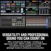 imageYamaha MGX12V 18ch Digital Mixing Console Dual USBC AudioVideo Interface Includes Cubase Al WaveLab Cast LE Basic FX Suite and Steinberg Plus Software Bundle White MGX12V WWhite