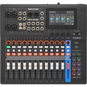 imageYamaha MGX12V 18ch Digital Mixing Console Dual USBC AudioVideo Interface Includes Cubase Al WaveLab Cast LE Basic FX Suite and Steinberg Plus Software Bundle White MGX12V WBlack